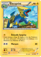 Carte Pokémon Élecsprint 25/108 Peu commune Ciel Rugissant