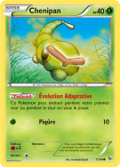 Carte Pokémon Chenipan 1/106 Commune Étincelles