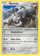 Carte Pokémon Fermite 61/106 Rare Étincelles