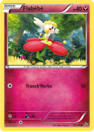 Carte Pokémon Flabébé 63/106 Commune Étincelles