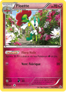 Carte Pokémon Floette 64/106 Rare Étincelles