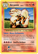 Carte Pokémon Arcanin 18/108 Rare Évolutions