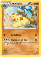Carte Pokémon Cheniselle 44/124 Peu commune Impact des Destins
