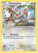Carte Pokémon Chinchidou 86/124 Commune Impact des Destins