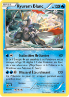 Carte Pokémon Kyurem Blanc 21/124 Holographique Impact des Destins