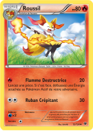 Carte Pokémon Roussil 12/124 Peu commune Impact des Destins