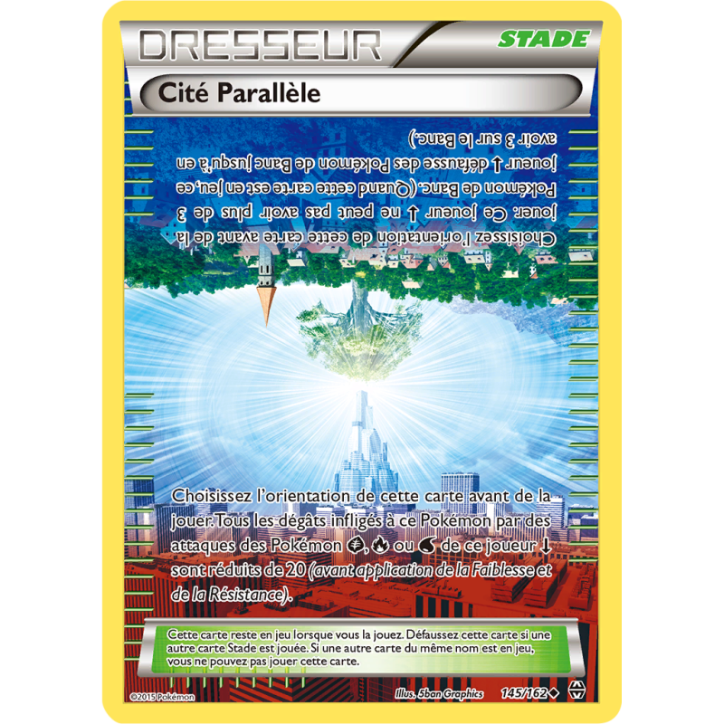Carte Pokémon Cité Parallèle 145/162 Peu commune Impulsion TURBO