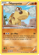 Carte Pokémon Hippopotas 83/162 Commune Impulsion TURBO