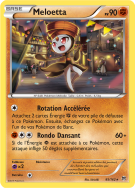 Carte Pokémon Meloetta 85/162 Holographique Impulsion TURBO