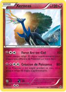 Carte Pokémon Xerneas 107/162 Holographique Impulsion TURBO