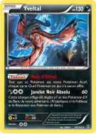 Carte Pokémon Yveltal 94/162 Holographique Impulsion TURBO