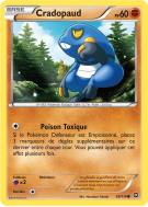 Carte Pokémon Cradopaud 58/114 Commune Offensive Vapeur