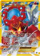 Carte Pokémon Volcanion-EX 115/114 Ultra Rare Offensive Vapeur