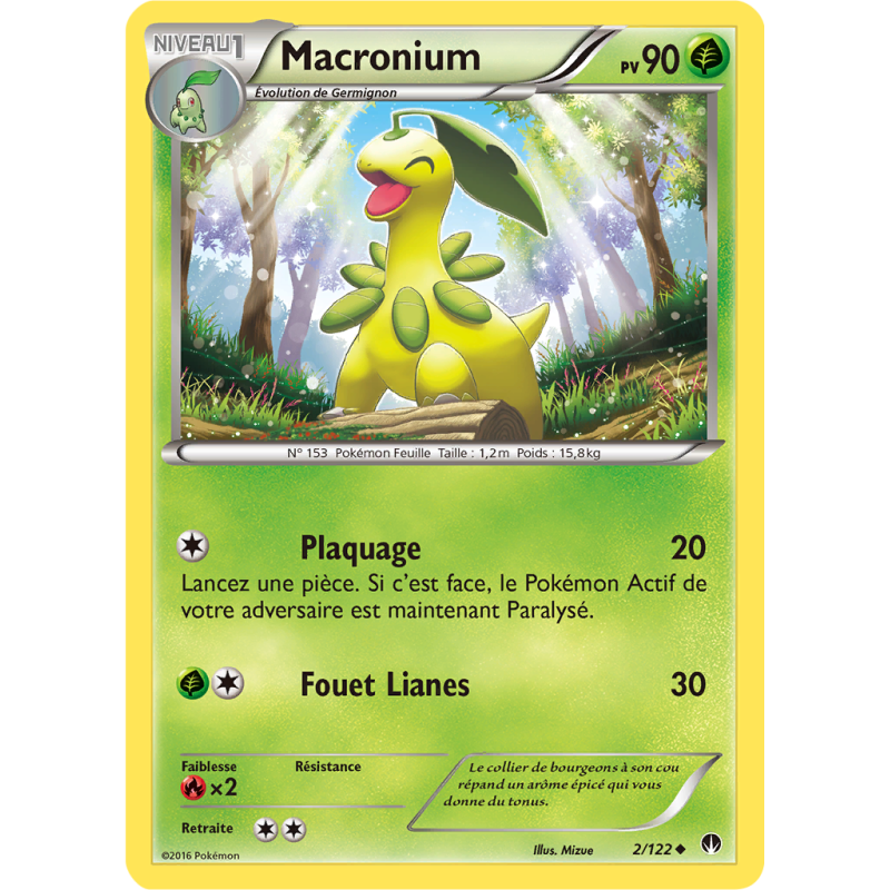Carte Pokémon Macronium 2/122 Peu commune Rupture TURBO