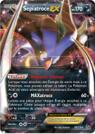 Carte Pokémon Sepiatroce-EX 58/119 Ultra Rare Vigueur Spectrale
