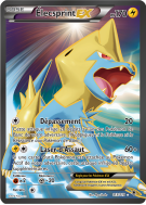 Carte Pokémon Élecsprint-EX 113/119 Ultra Rare Vigueur Spectrale