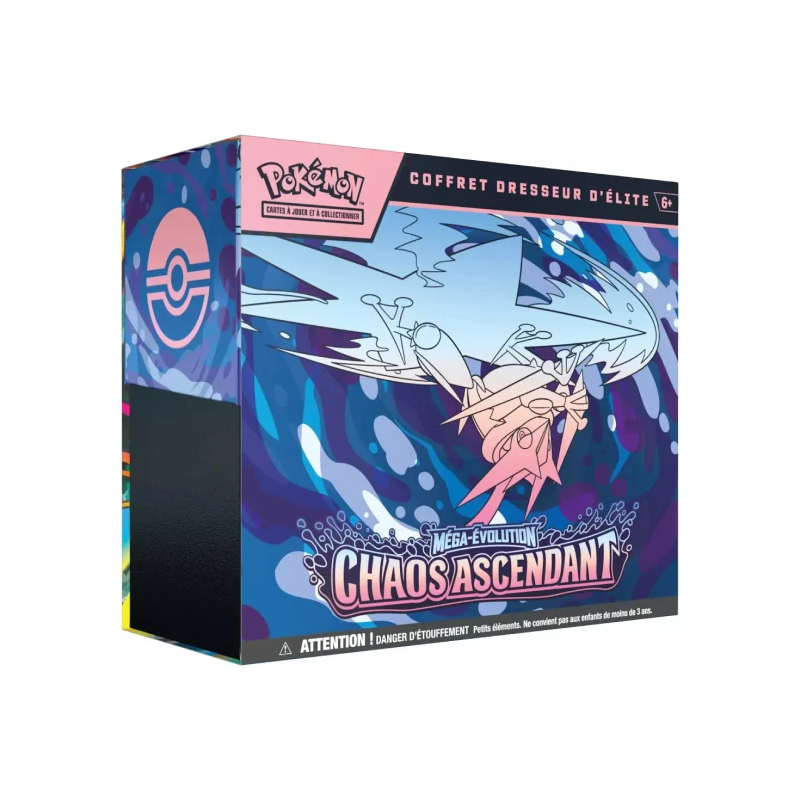 Pokémon – ETB – Chaos Ascendant – ME04 – Coffret Dresseur d’Elite en français