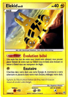 Carte Pokémon Elekid 48/130 Peu commune Diamant & Perle (JCC)