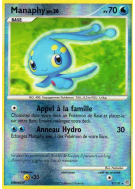 Carte Pokémon Manaphy 9/130 Holographique Diamant & Perle (JCC)