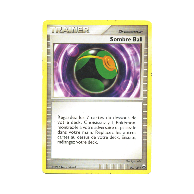 Carte Pokémon Sombre Ball 80/100 Peu commune Aube Majestueuse