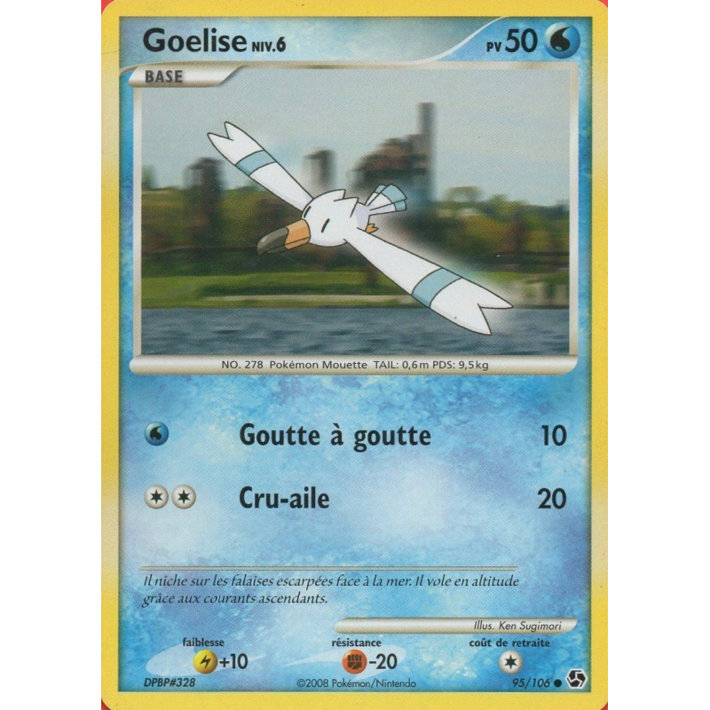 Carte Pokémon Goelise 95/106 Commune Duels au sommet