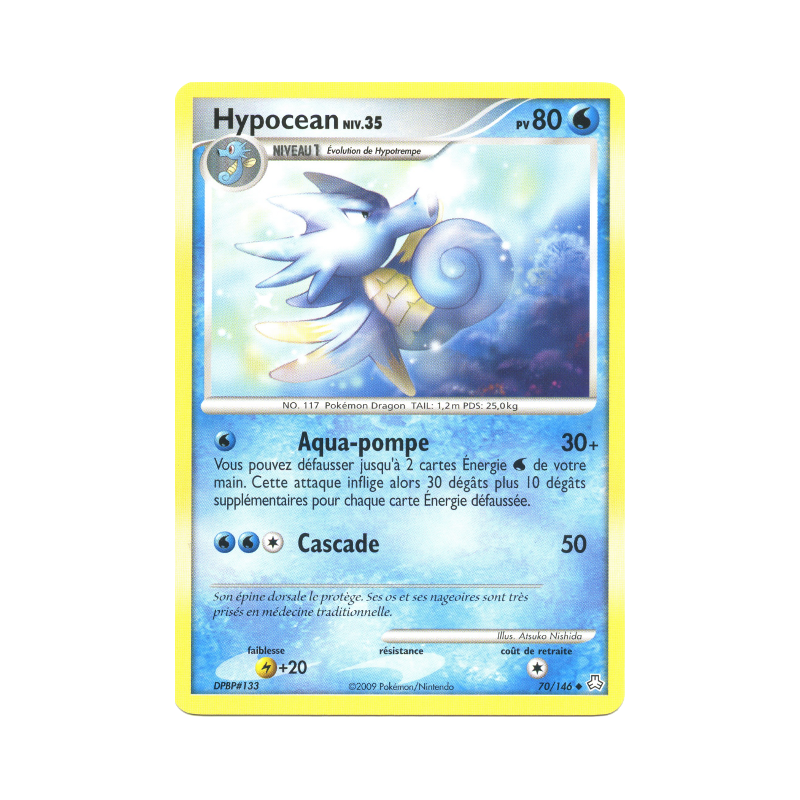 Carte Pokémon Hypocean 70/146 Peu commune Éveil des Légendes