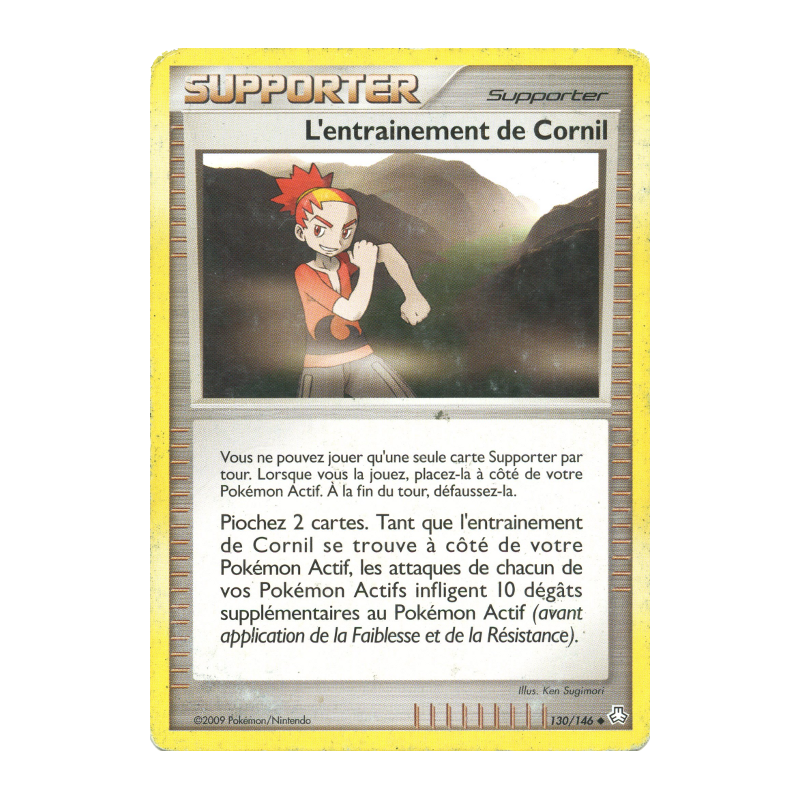 Carte Pokémon L'entrainement de Cornil 130/146 Peu commune Éveil des Légendes