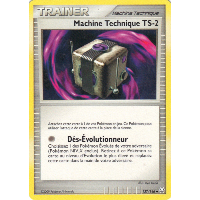 Carte Pokémon Machine Technique TS-2 137/146 Peu commune Éveil des Légendes