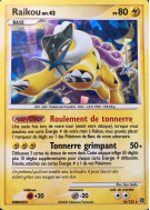 Carte Pokémon Raikou 16/132 Holographique Merveilles Secrètes