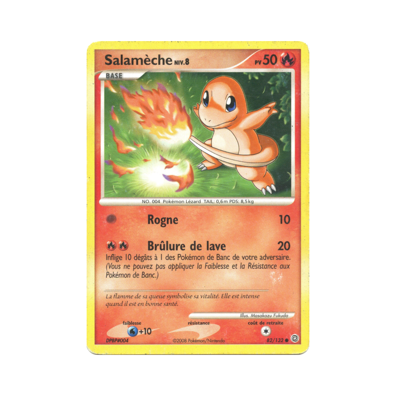 Carte Pokémon Salamèche 82/132 Commune Merveilles Secrètes