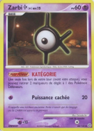 Carte Pokémon Zarbi K 68/132 Peu commune Merveilles Secrètes