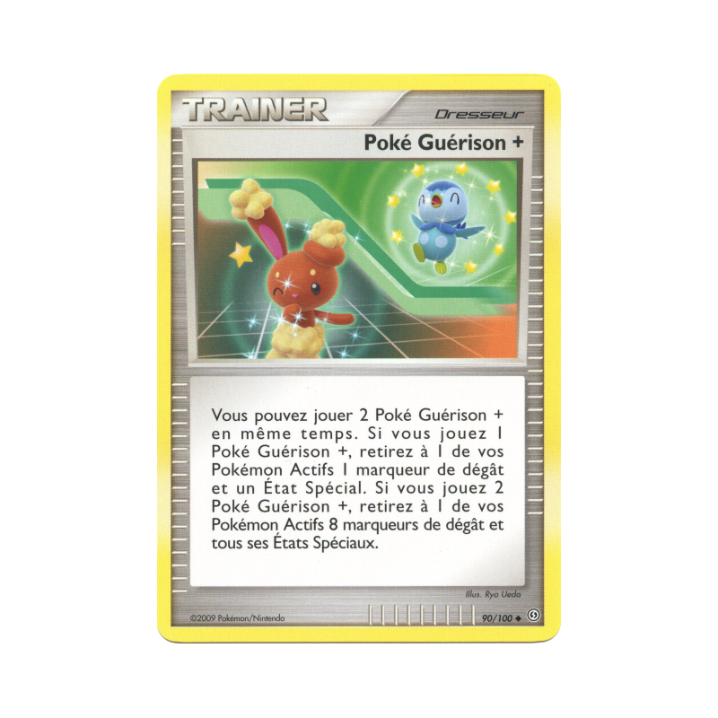 Carte Pokémon Poké Guérison + 90/100 Peu commune Tempête