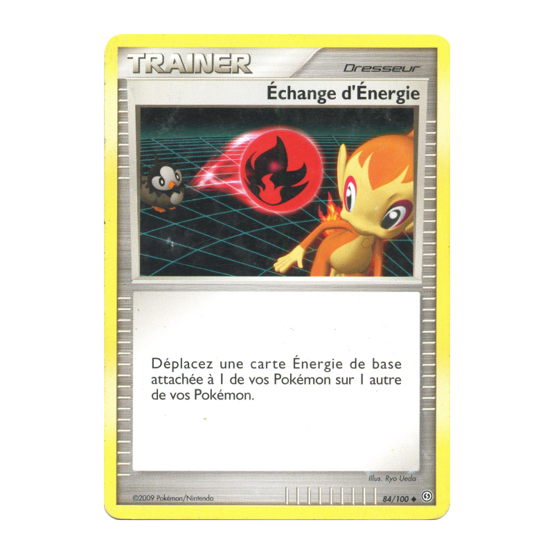 Carte Pokémon Échange d'Énergie 84/100 Peu commune Tempête