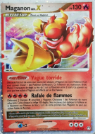 Carte Pokémon Maganon NIV.X 123/123 NIV.X Trésors Mystérieux