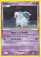 Carte Pokémon Nidoran♀ 91/123 Commune Trésors Mystérieux