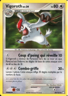 Carte Pokémon Vigoroth 68/123 Peu commune Trésors Mystérieux