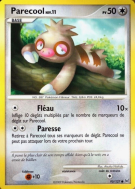 Carte Pokémon Parecool 95/127 Commune Platine (JCC)