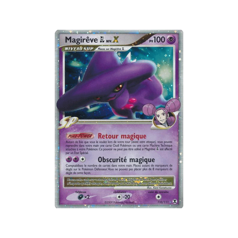 Carte Pokémon Magirêve GL NIV.X 110/111 NIV.X Rivaux Émergeants