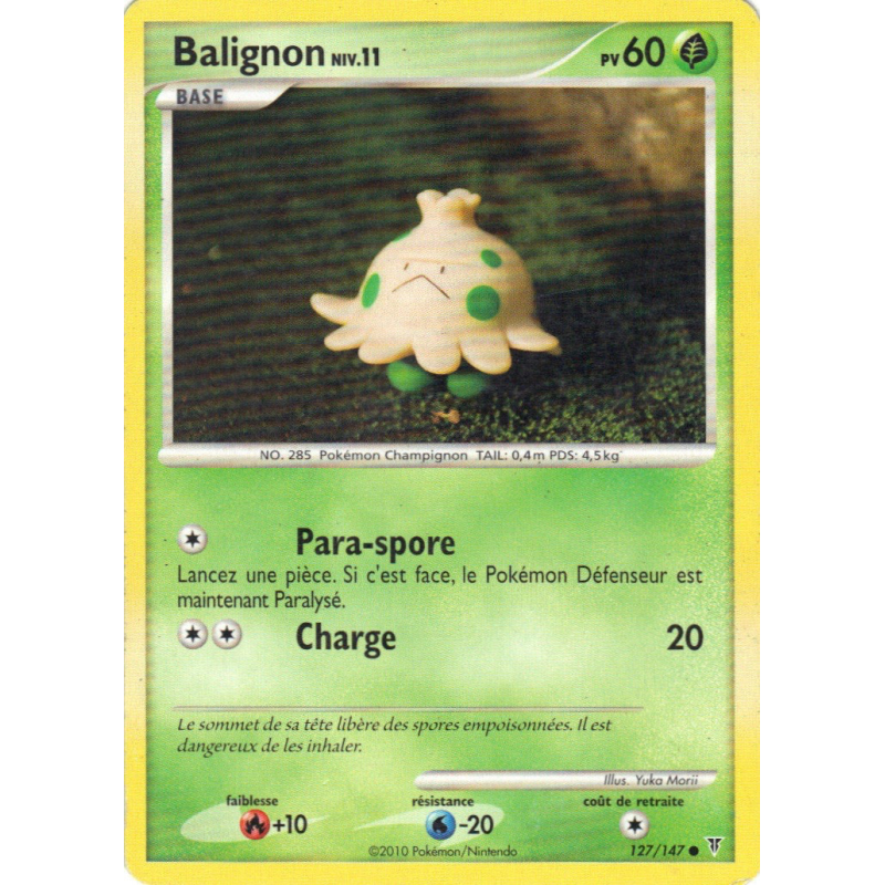 Carte Pokémon Balignon 127/147 Commune Vainqueurs Suprêmes