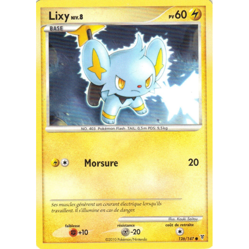 Carte Pokémon Lixy 126/147 Commune Vainqueurs Suprêmes