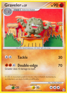 Carte Pokémon Graveler 37/99 Peu commune Platinum Arceus