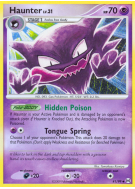 Carte Pokémon Haunter 41/99 Peu commune Platinum Arceus