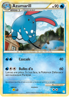 Carte Pokémon Azumarill 2/123 Holographique HeartGold & SoulSilver (JCC)