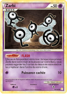 Carte Pokémon Zarbi 55/123 Peu commune HeartGold & SoulSilver (JCC)