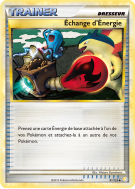 Carte Pokémon Échange d'Énergie 91/123 Peu commune HeartGold & SoulSilver (JCC)