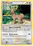 Carte Pokémon Cerfrousse 64/95 Commune Déchaînement