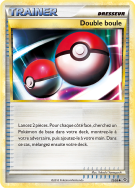 Carte Pokémon Double boule 72/95 Peu commune Déchaînement
