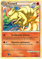 Carte Pokémon Feunard 20/95 Rare Déchaînement