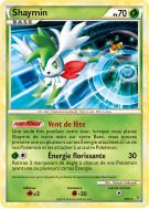 Carte Pokémon Shaymin 8/95 Holographique Déchaînement