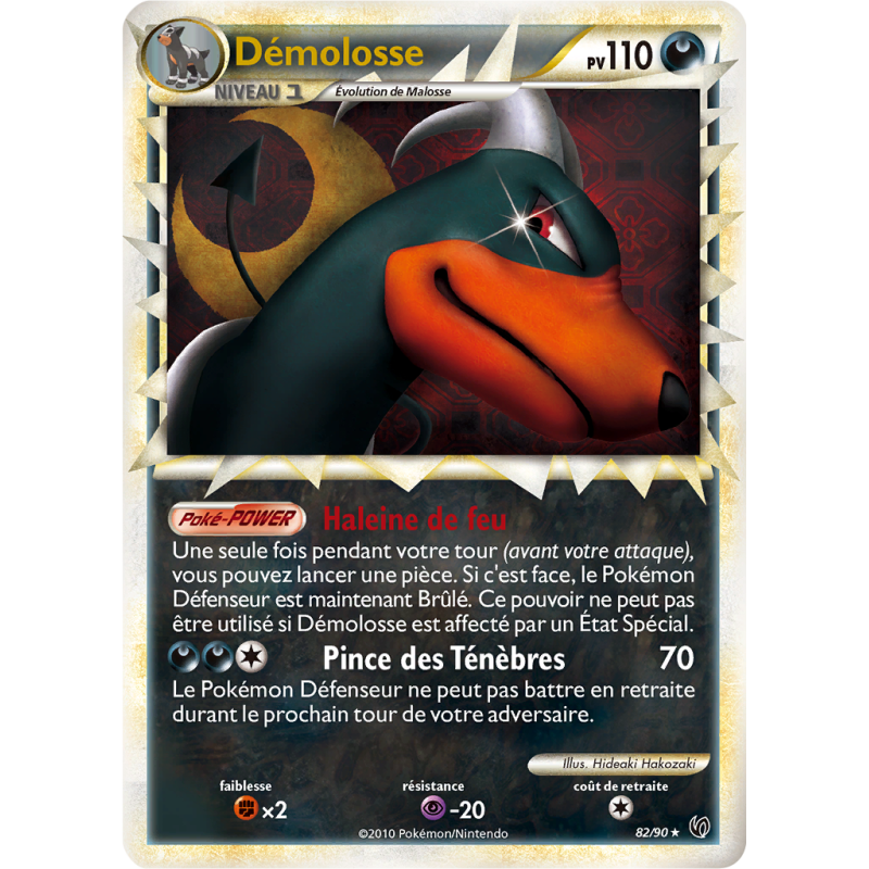 Carte Pokémon Démolosse 82/90 Prime Indomptable